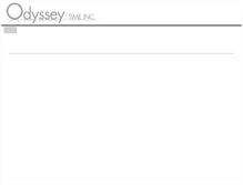Tablet Screenshot of odysseytimeinc.com